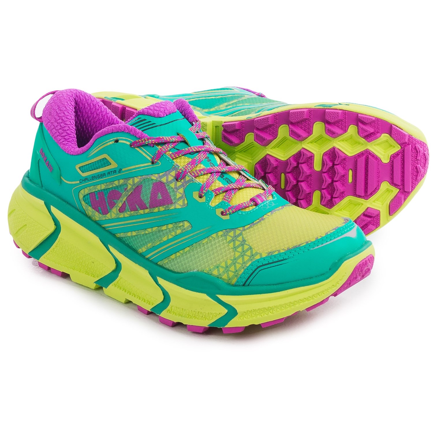 Hoka One One Challenger ATR 2 Trail Running Shoes (For Women)