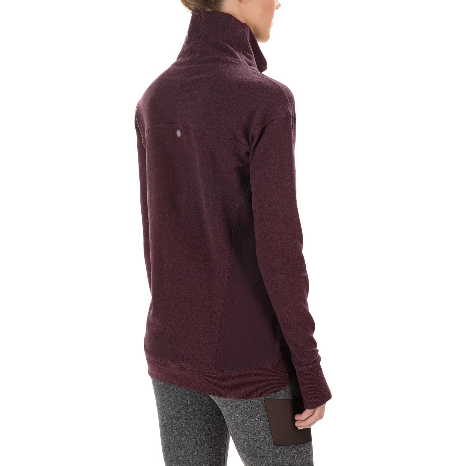 Yogalicious Stretch Cotton Shirt - Long Sleeve (For Women)