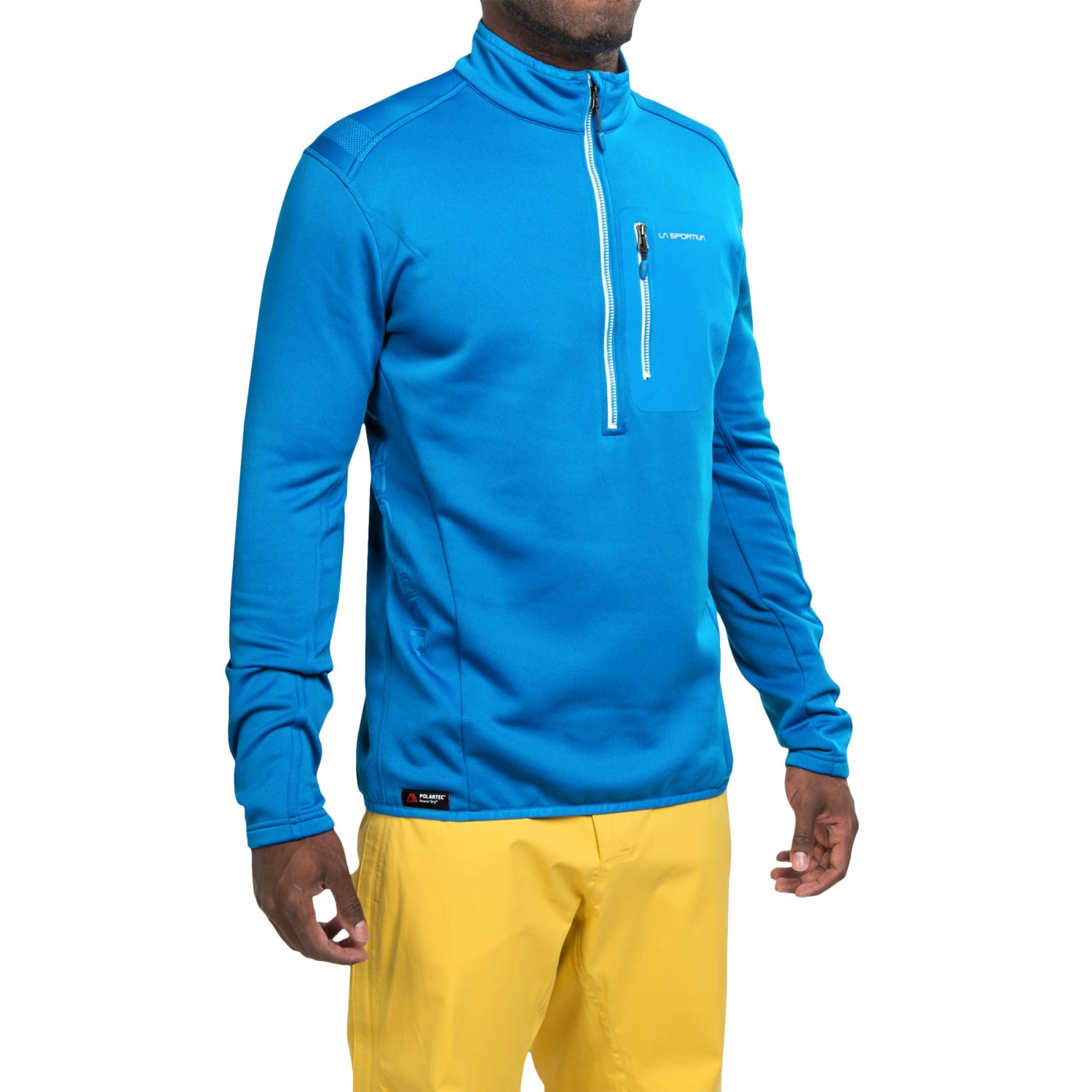 La Sportiva Icon Polartec® Power Dry® Fleece Shirt - Zip Neck, Long Sleeve (For Men)