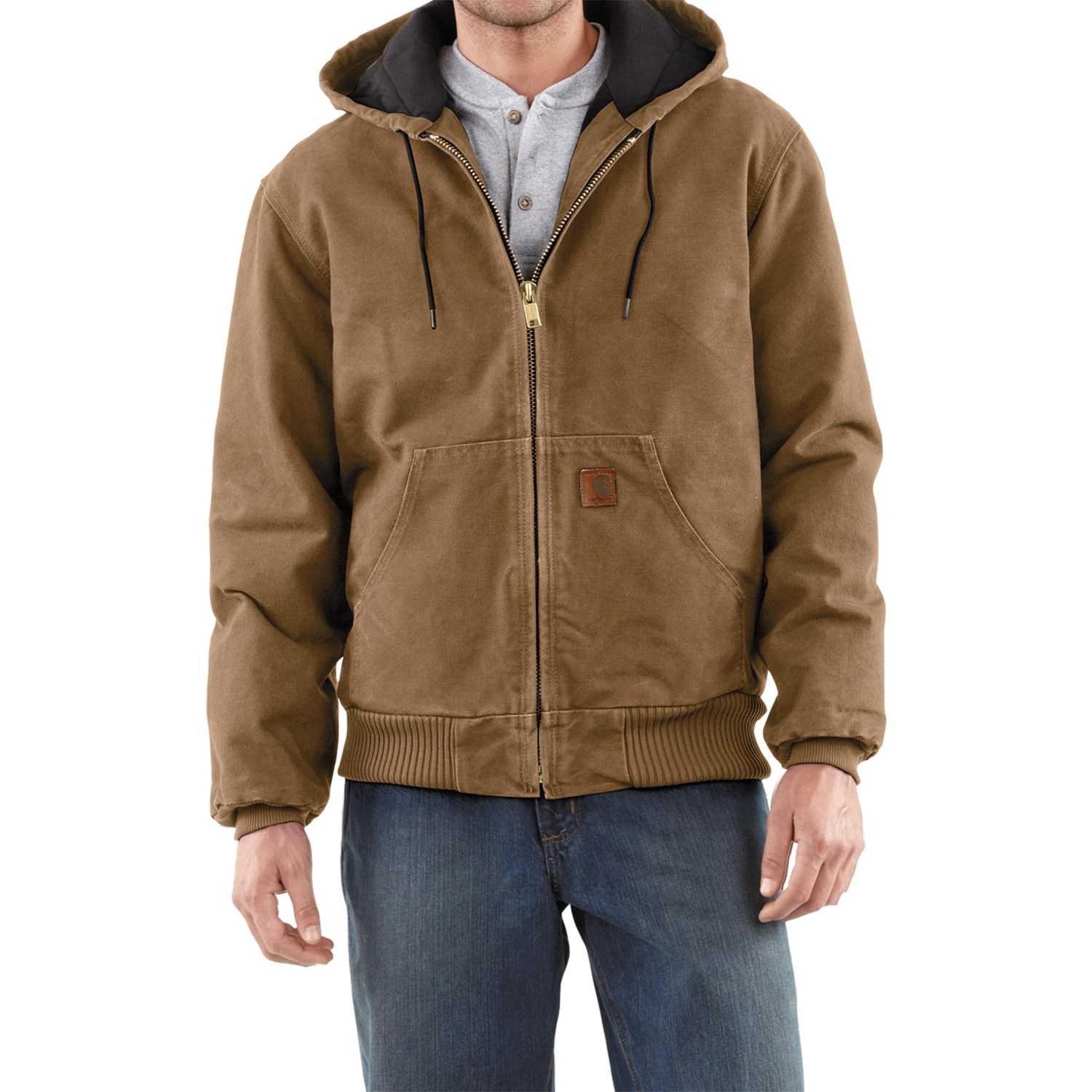 Carhartt Sandstone Active Jacket - Washed Duck, Factory Seconds (For Men)