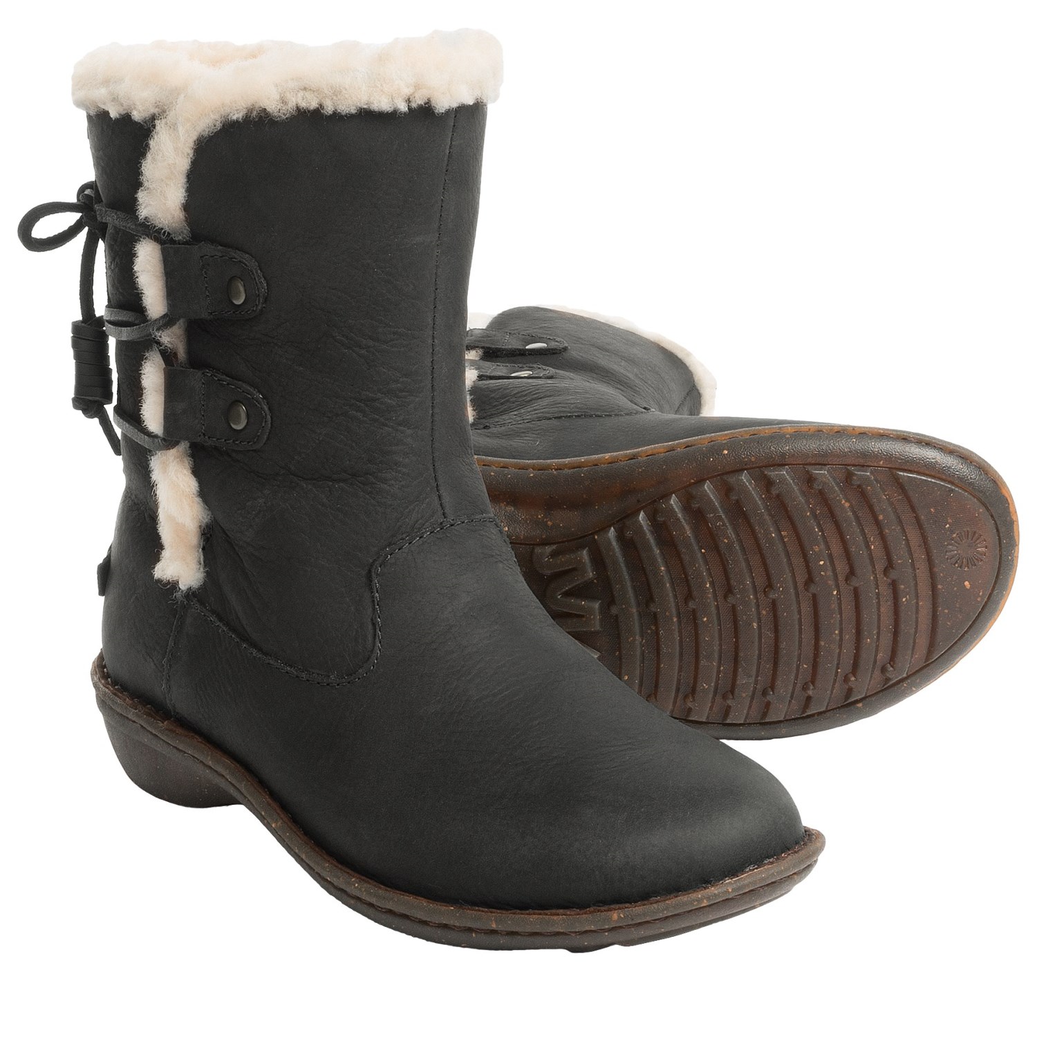 UGG® Australia Akadia Leather Boots (For Women)