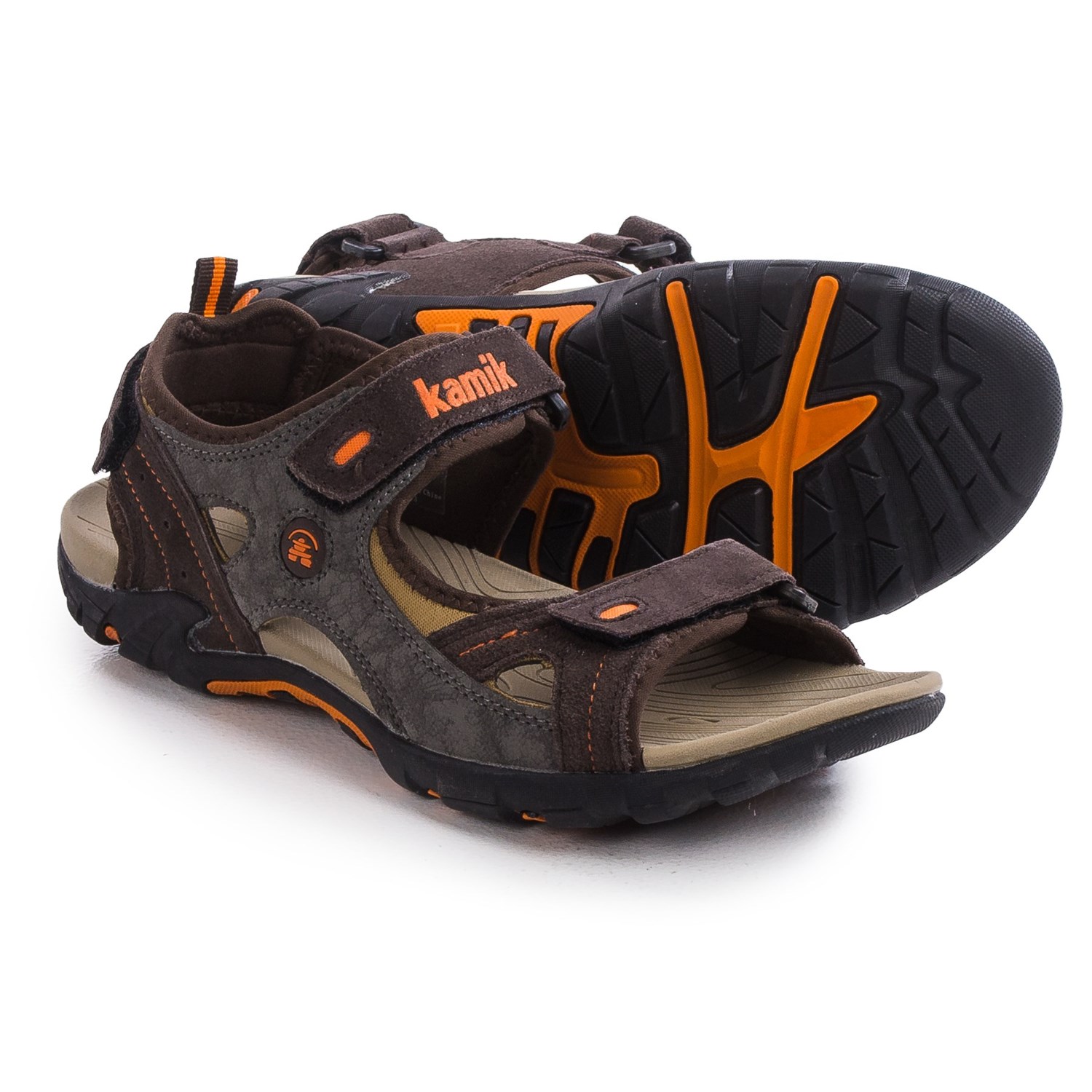 Kamik Seahorse Sport Sandals - Suede (For Men)