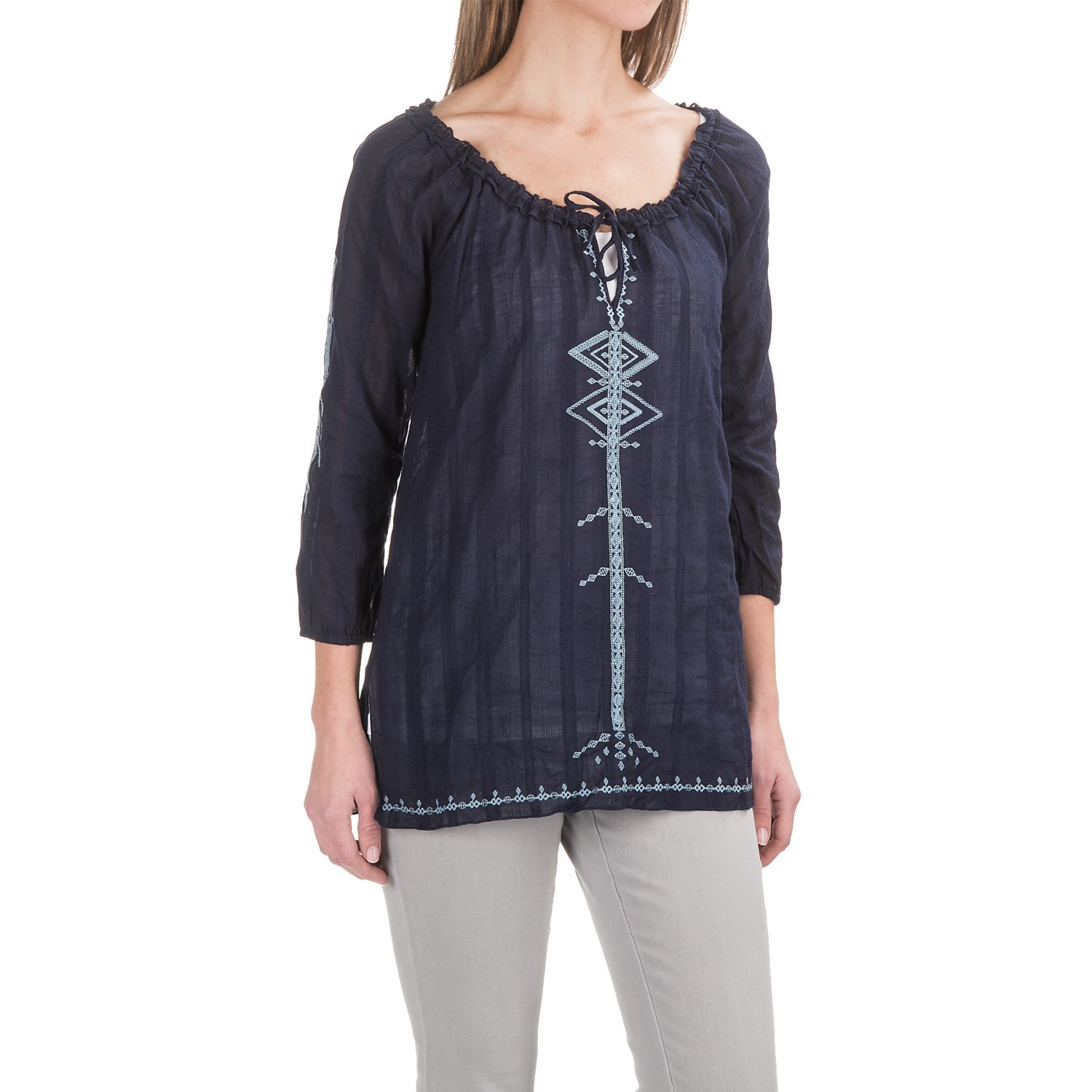 Carve Designs Harbour Tunic Shirt - Long Sleeve (For Women)