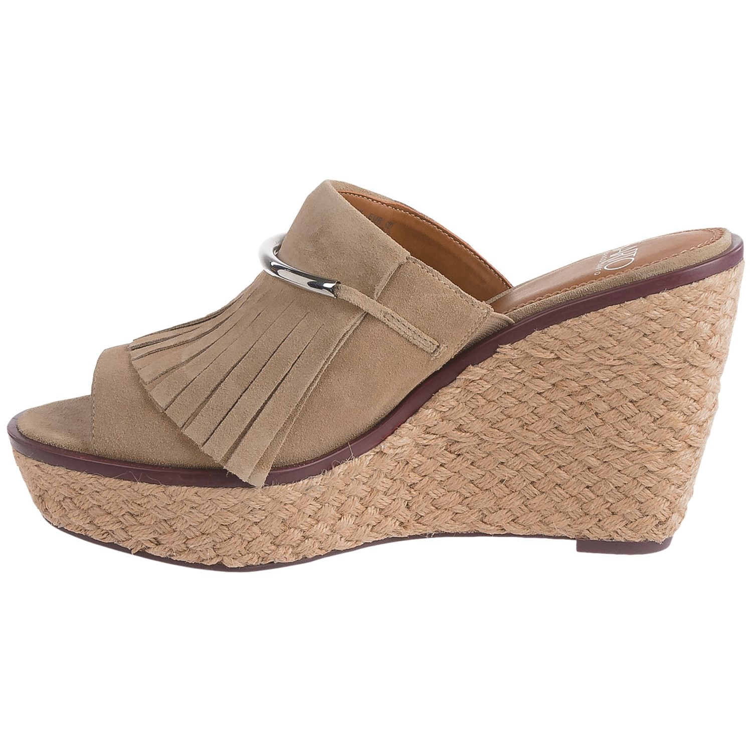 Franco Sarto Candace Sandals - Nubuck, Wedge Heel (For Women)