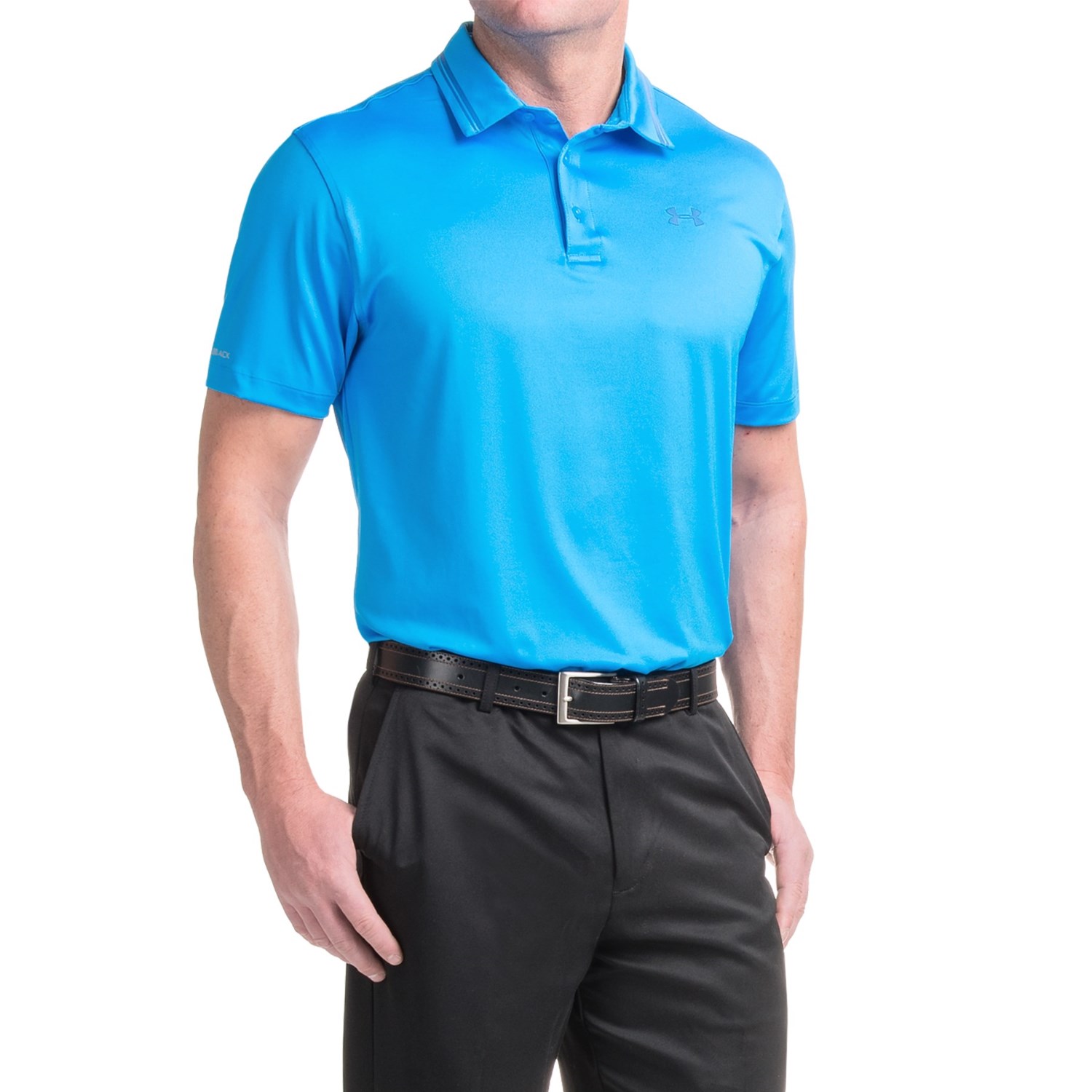 Under Armour coldblack® Address Polo Shirt - UPF 30+, Short Sleeve (For Men)