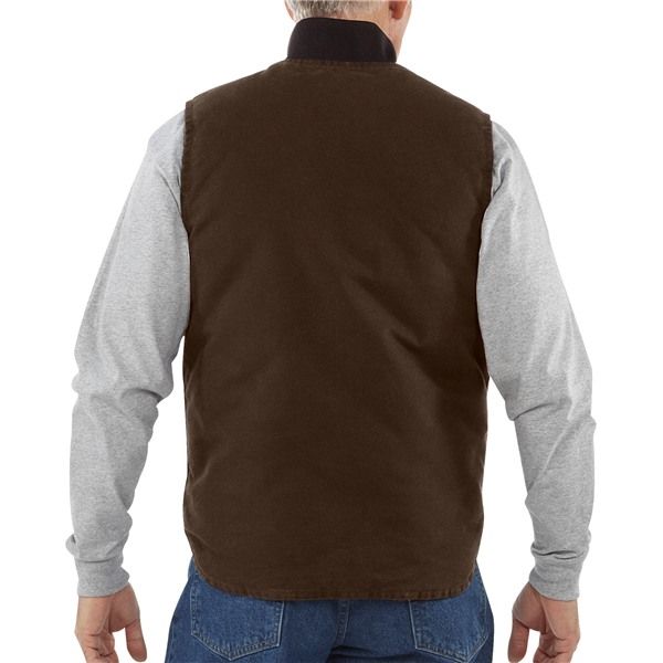 Carhartt Sandstone Duck Vest - Insulated, Factory Seconds (For Men)