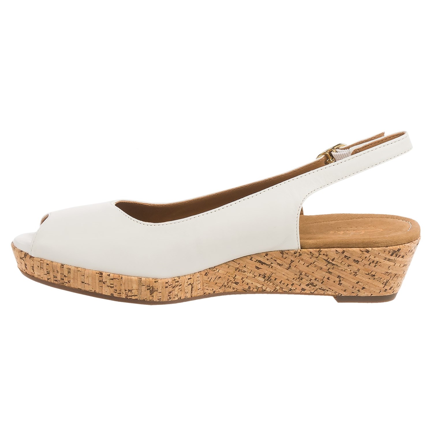 Clarks Orlena Currant Wedge Sandals - Leather (For Women)