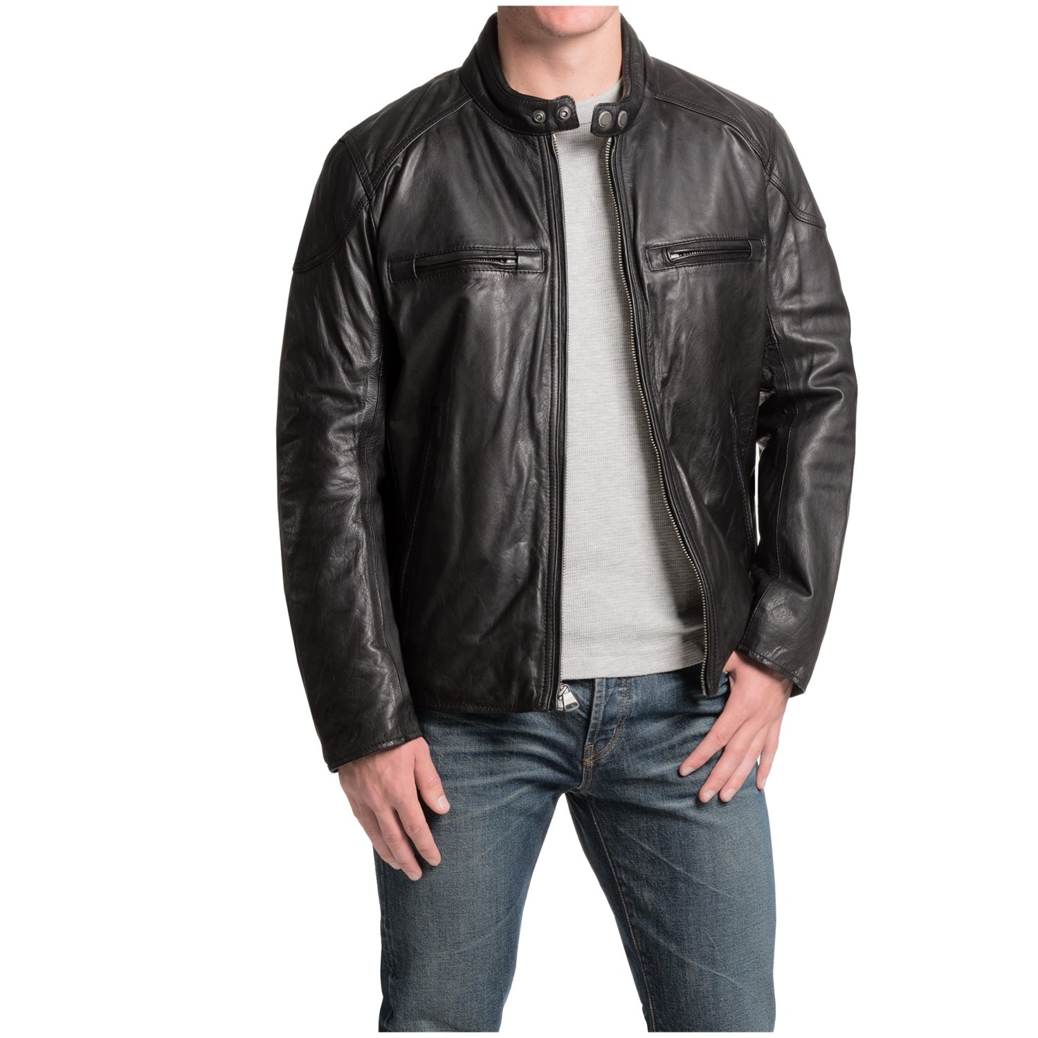 Marc New York by Andrew Marc Mac Moto Jacket - Leather (For Men)