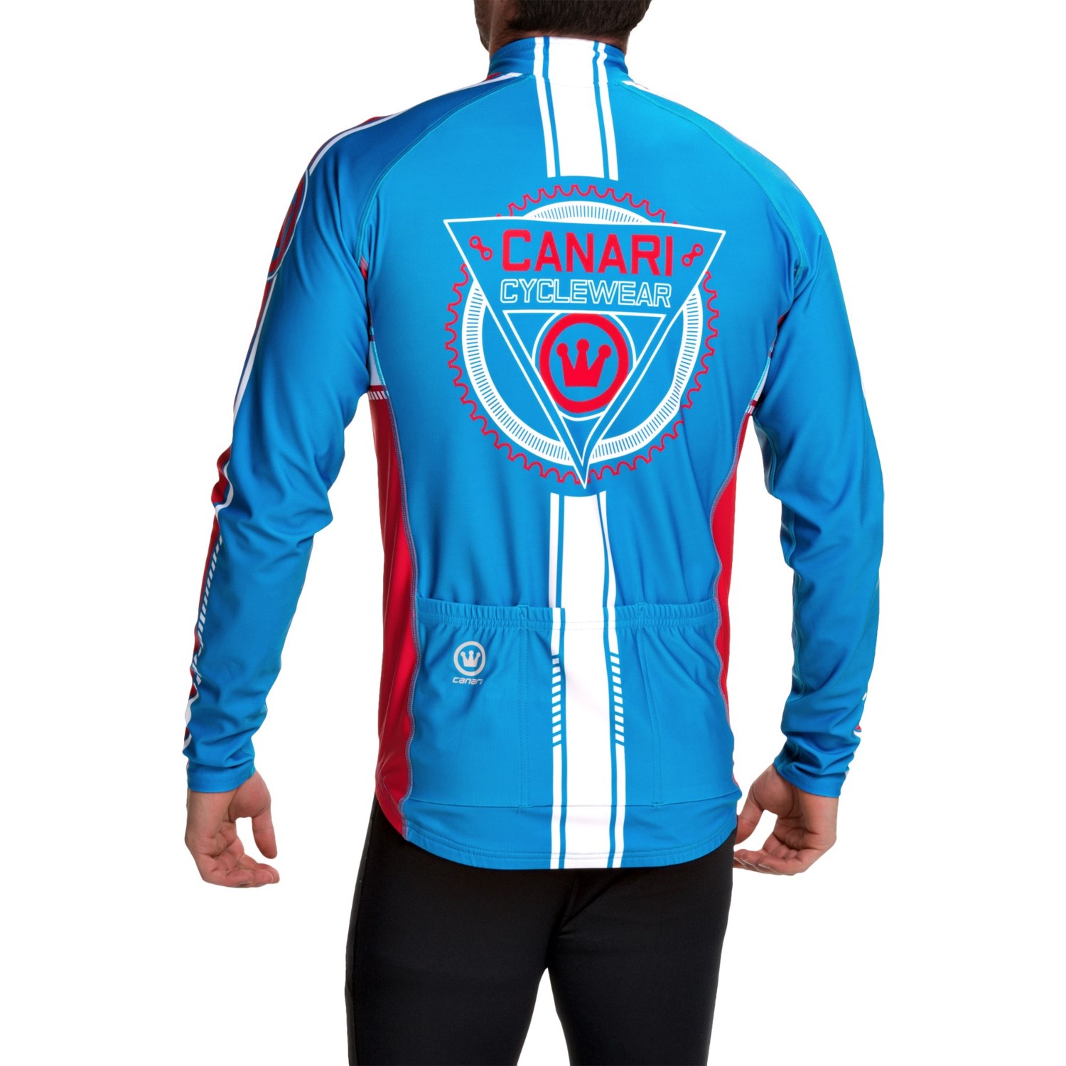 Canari Shift Cycling Jersey - UPF 50+, Long Sleeve (For Men)