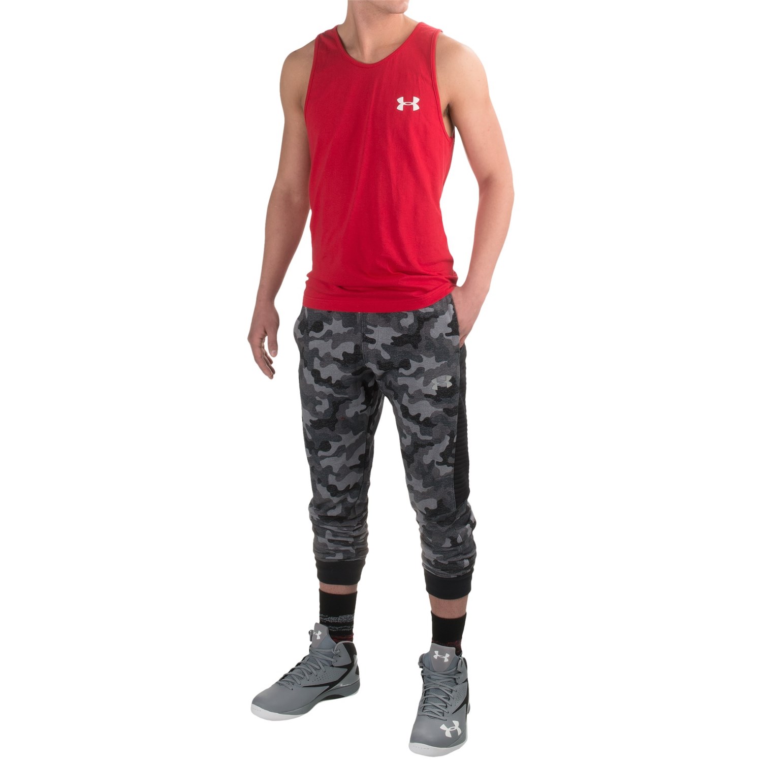 Under Armour UA Left Chest Logo Tank Top (For Men)