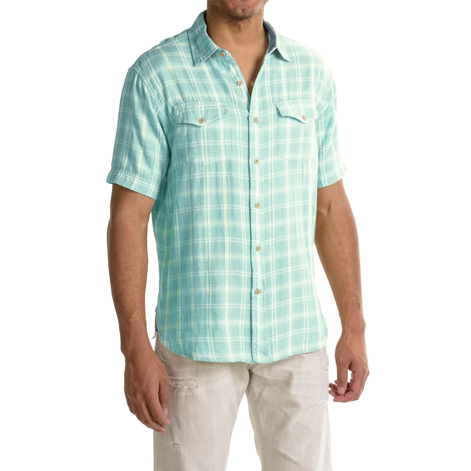 True Grit Mojito Check Shirt - Short Sleeve (For Men)