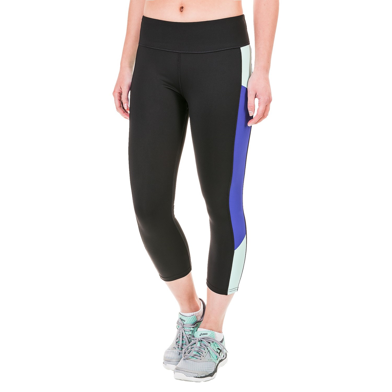 Kyodan Color-Block Capri Leggings (For Women)