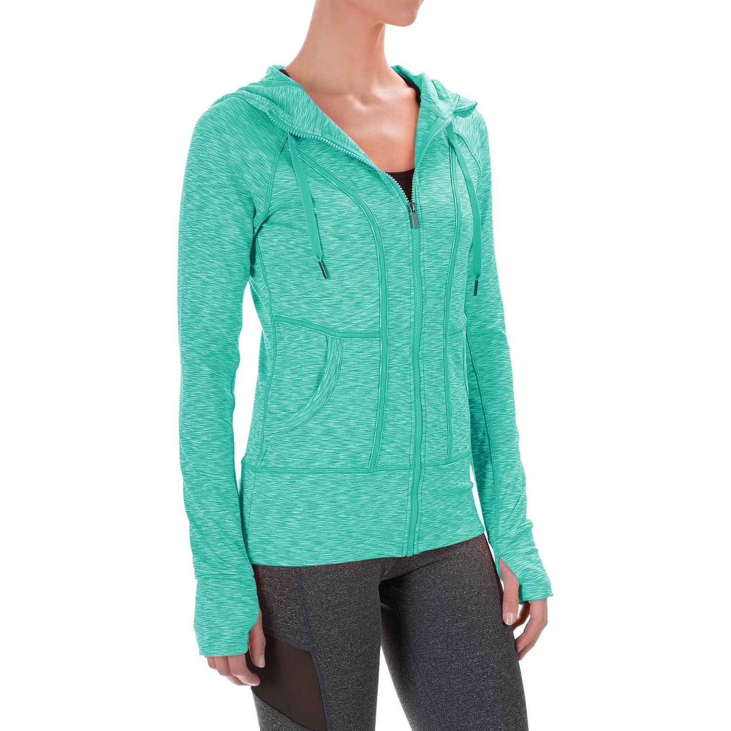 90 Degree by Reflex Space-Dyed Fleece Jacket (For Women)