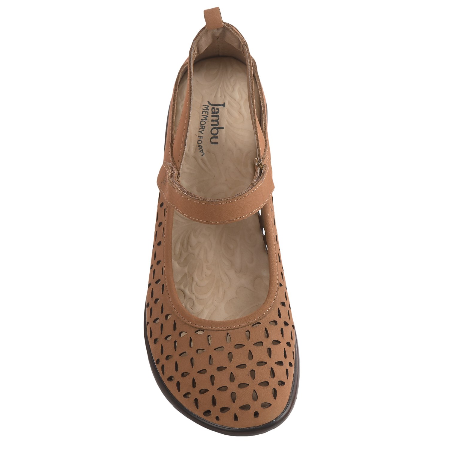 Jambu Calypso Mary Jane Wedge Shoes - Nubuck (For Women)