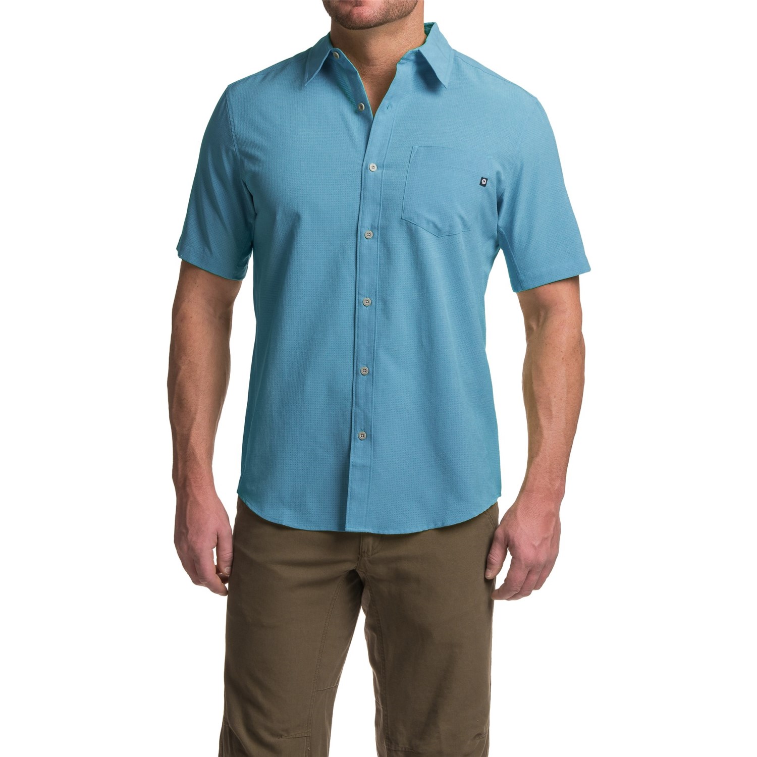 Marmot Goat Peak Shirt - UPF 20, Short Sleeve (For Men)