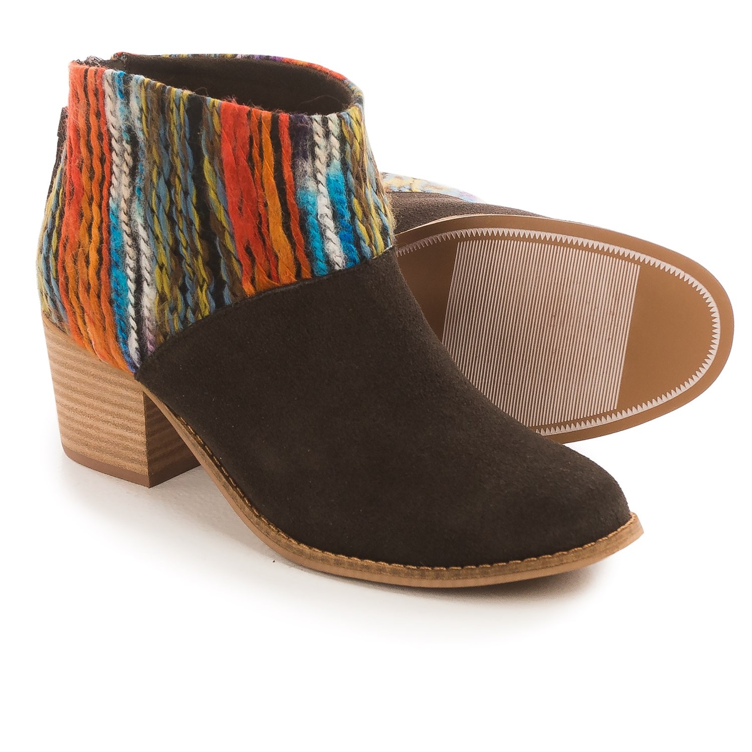 TOMS Leila Multi-Textile Ankle Boots (For Women)