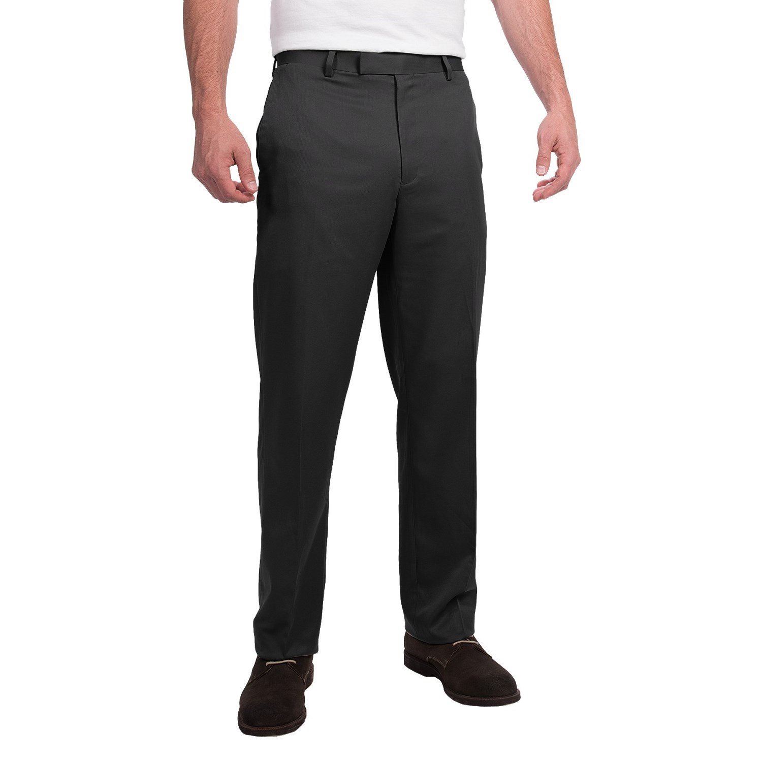 Flat-Front Pants (For Men)