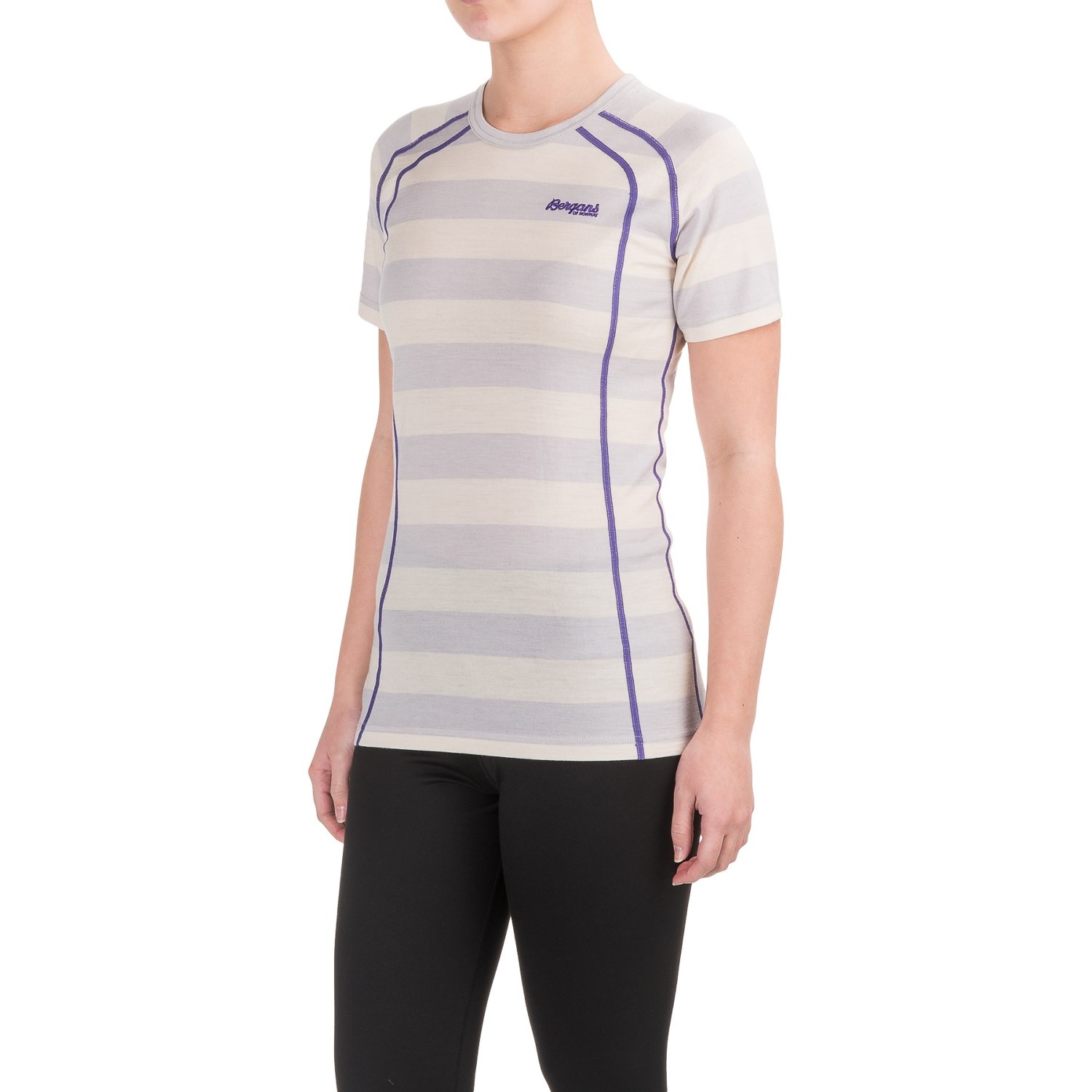 Bergans of Norway Fjellrapp Lightweight Base Layer Top - Merino Wool, Short Sleeve (For Women)