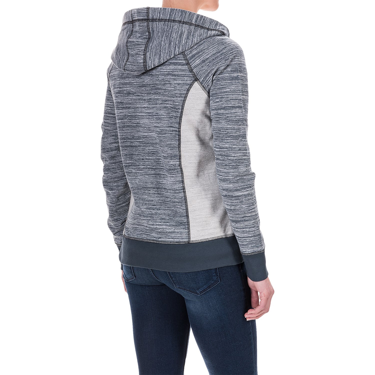 Aventura Clothing Finley Space-Dyed Hoodie - Full Zip (For Women)