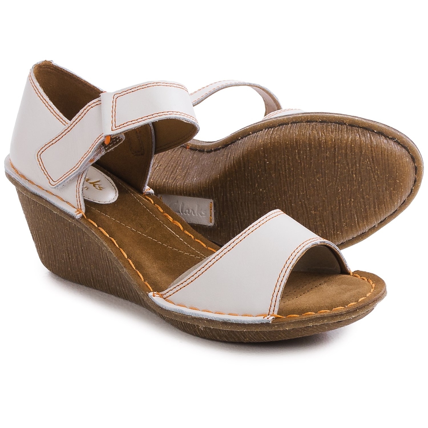 Clarks Orient Sea Wedge Sandals (For Women)