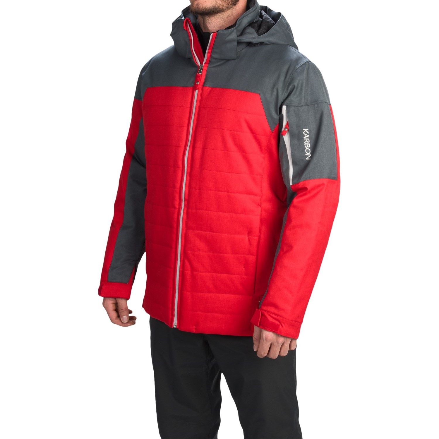 Karbon Coal Jacket - Waterproof, Insulated (For Men)