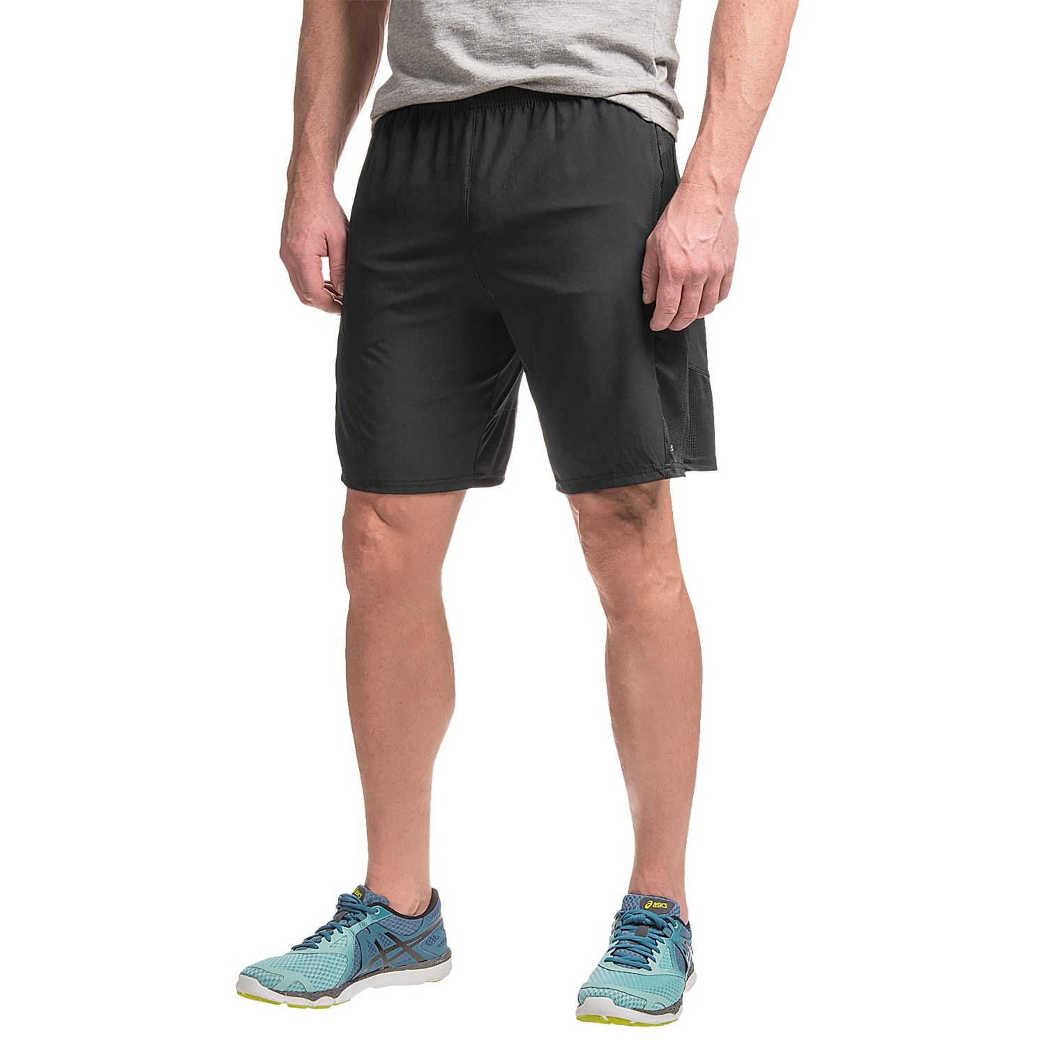 Hind Stretch-Woven Running Shorts - Built-In Briefs (For Men)