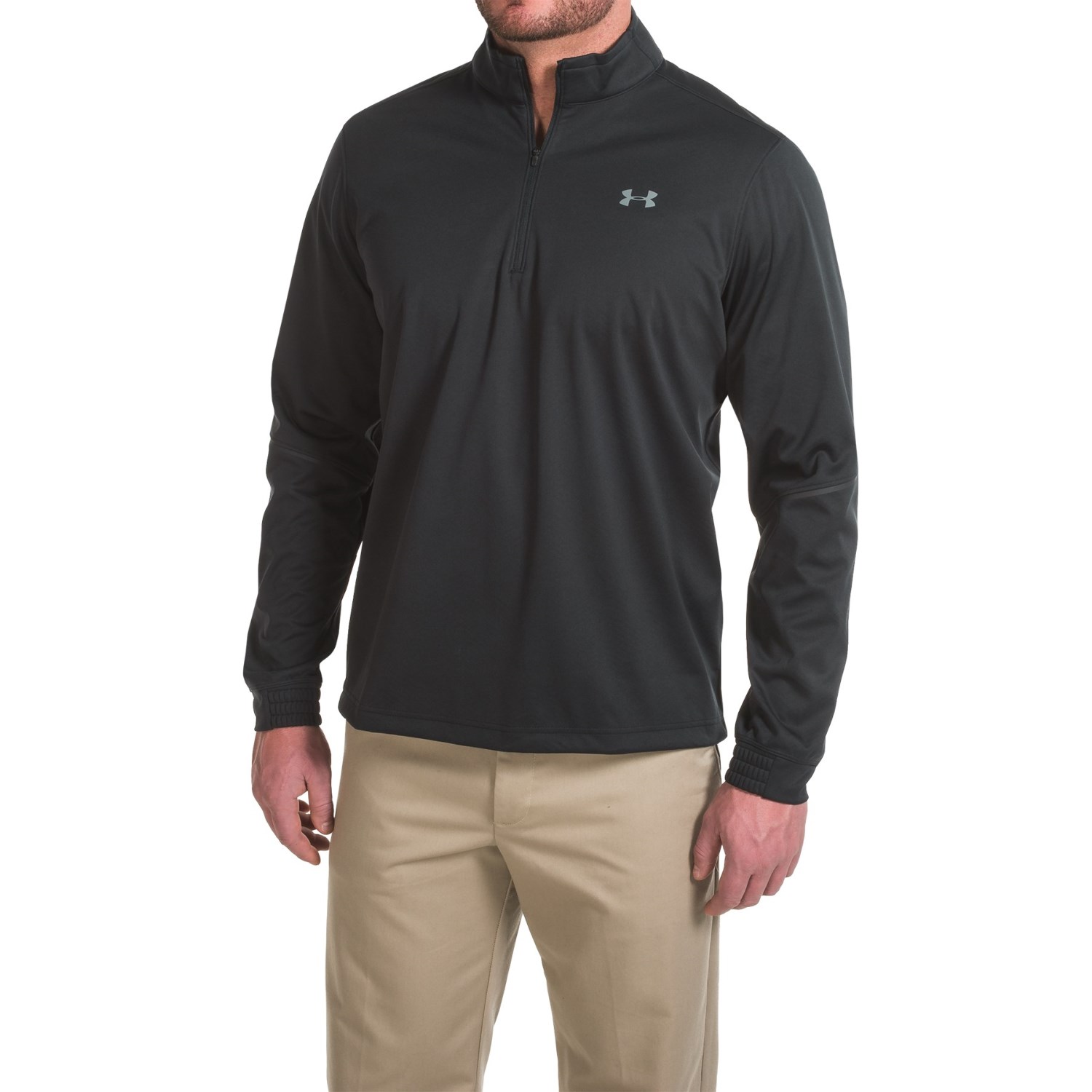 Under Armour Storm Elements ColdGear® Infrared Golf Shirt - Zip Neck, Long Sleeve (For Men)