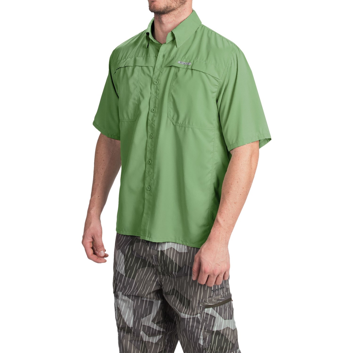 Simms Ebbtide Shirt - UPF 50+, Short Sleeve (For Men)