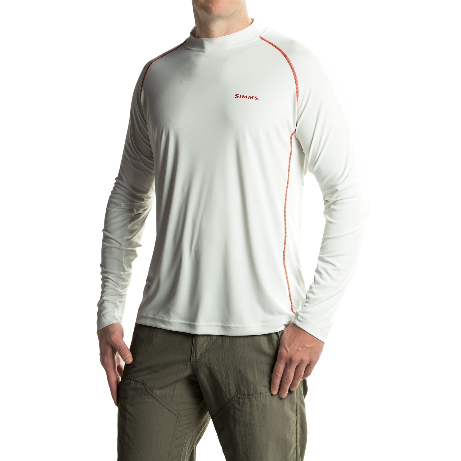 Simms Solarflex Crew Shirt - UPF 50+, Long Sleeve (For Men)