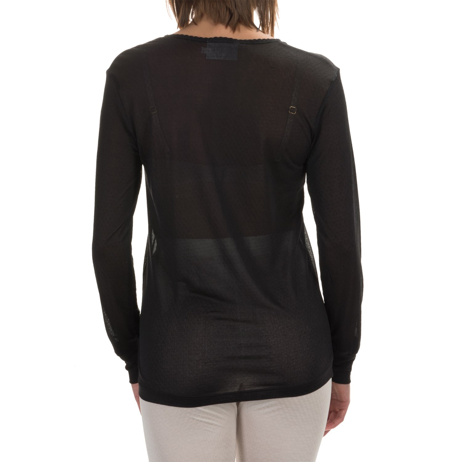 Terramar Sportsilks Scoop Neck Base Layer Top - Long Sleeve (For Women)