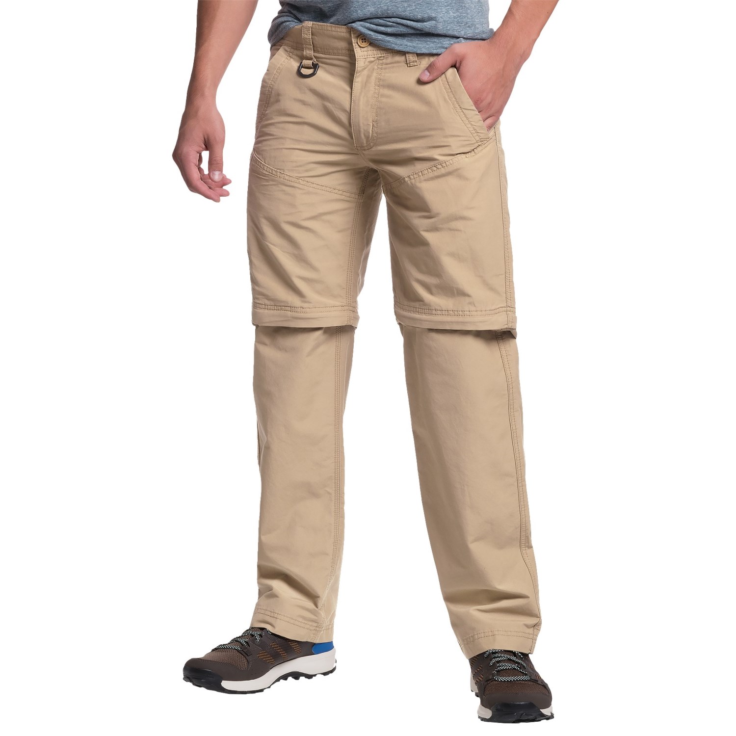 Convertible Pants - Zip-Off Legs, Cotton-Nylon (For Men)