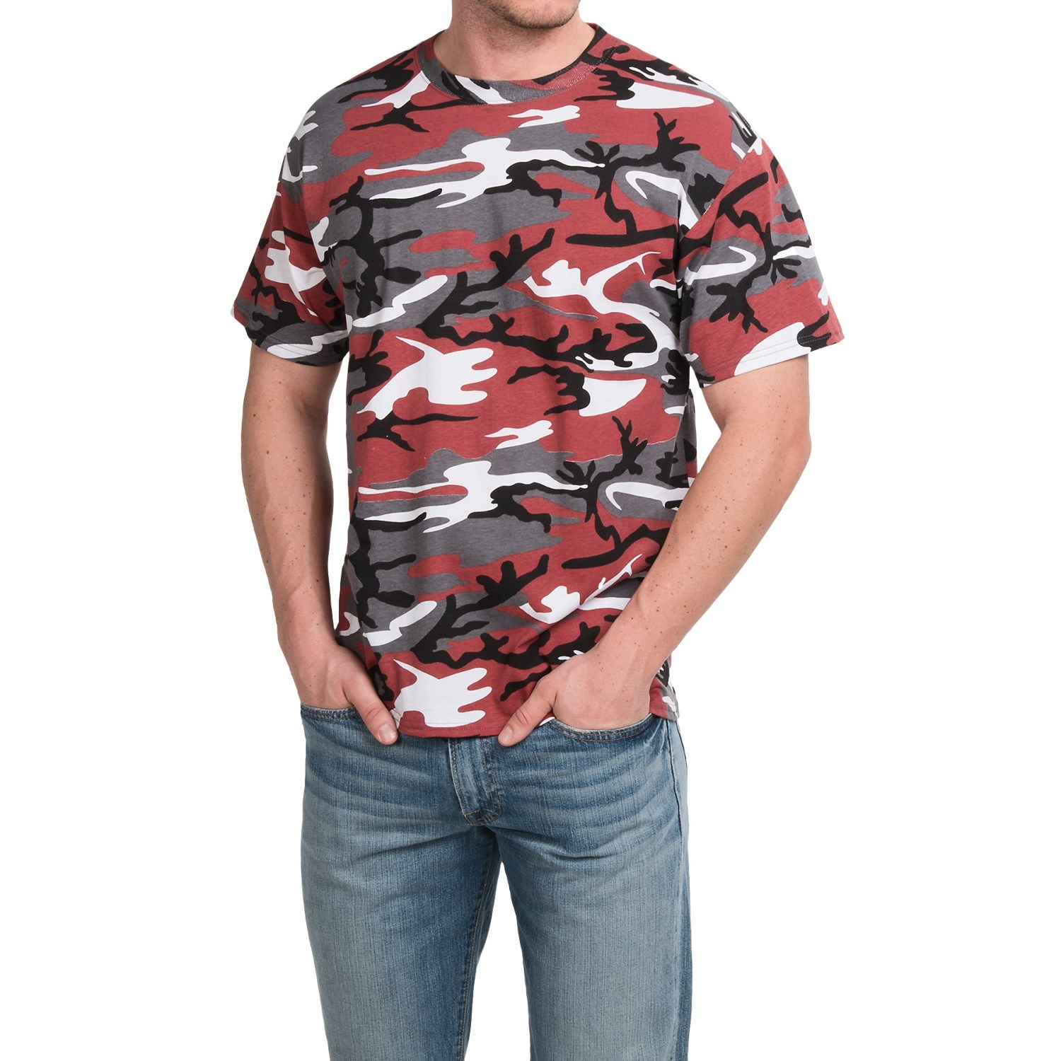 Camouflage T-Shirt - Short Sleeve (For Men and Women)