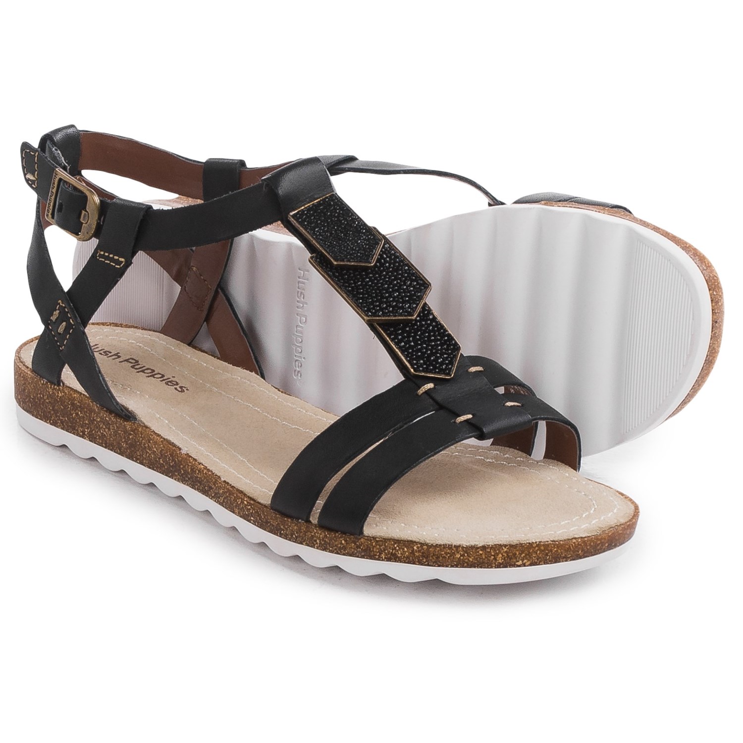 Hush Puppies Bretta Jade Sandals - Leather (For Women)