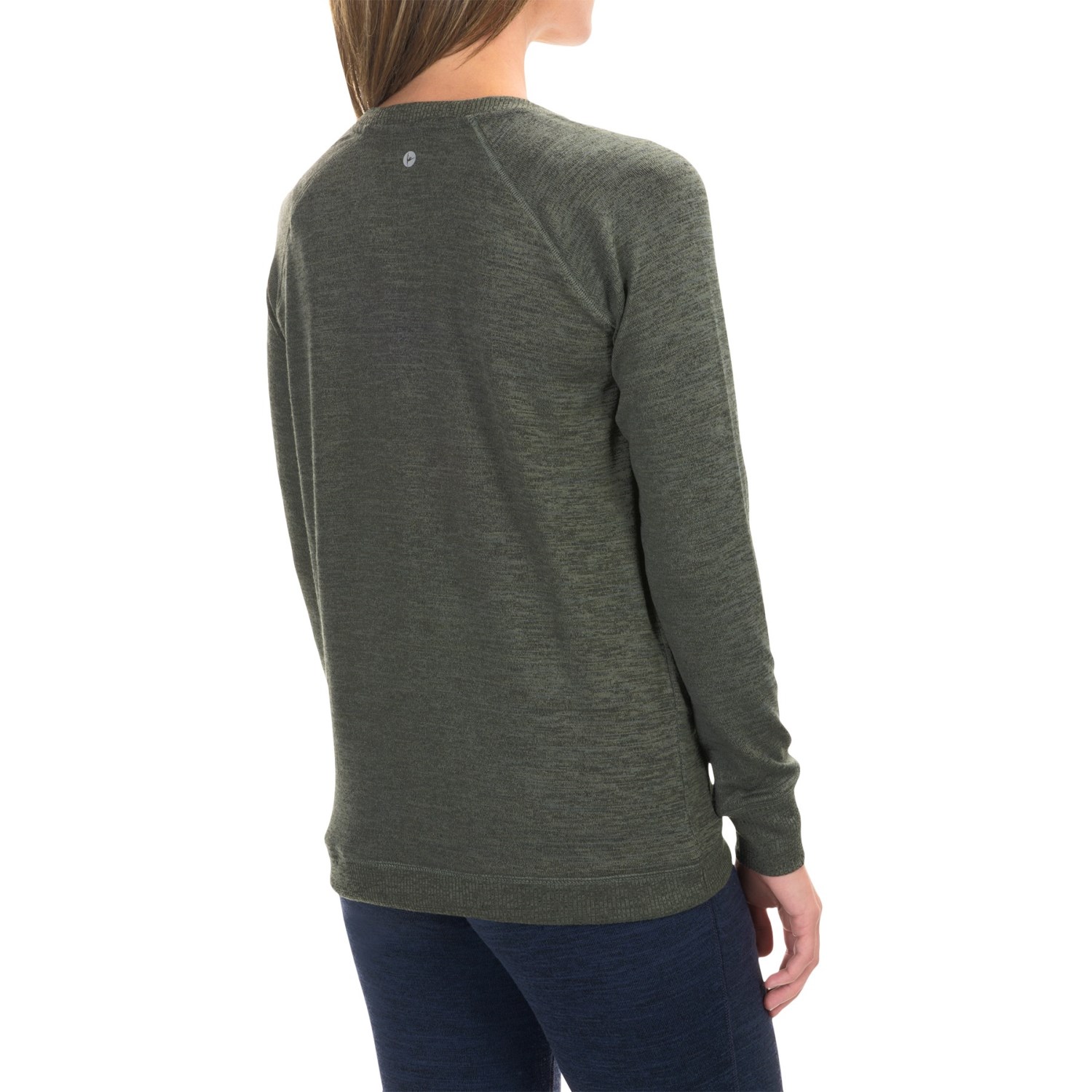 90 Degree by Reflex Cross Bottom Shirt - Long Sleeve (For Women)