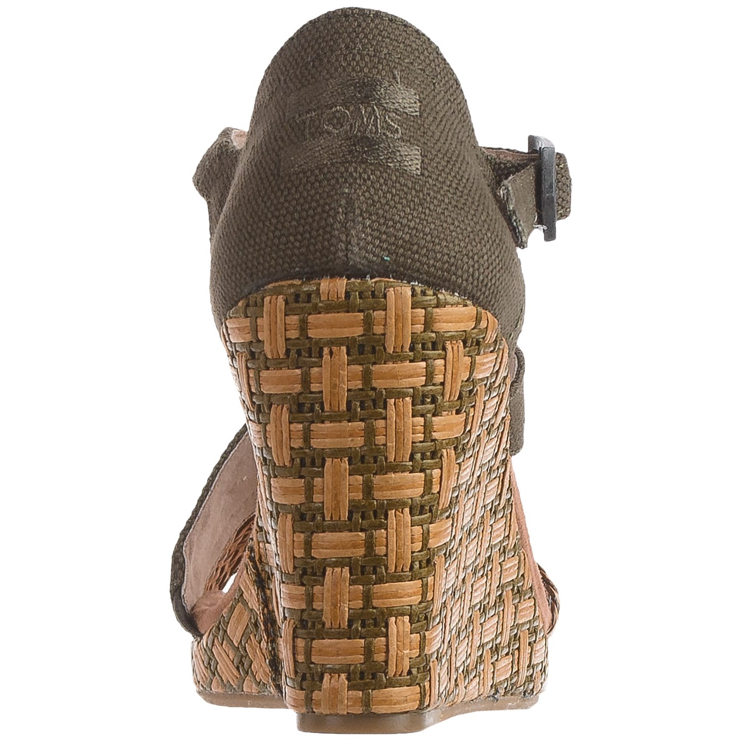 TOMS Clarissa Wrapped Wedge Sandals (For Women)