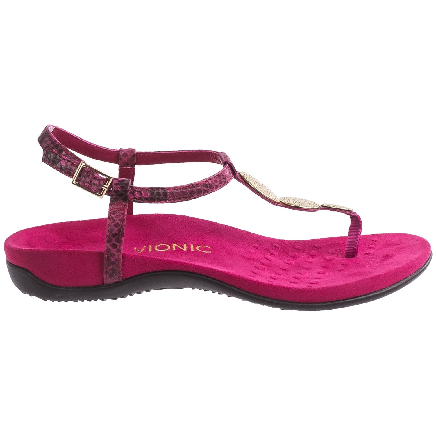 Vionic with Orthaheel Technology Lizbeth T-Strap Sandals (For Women)