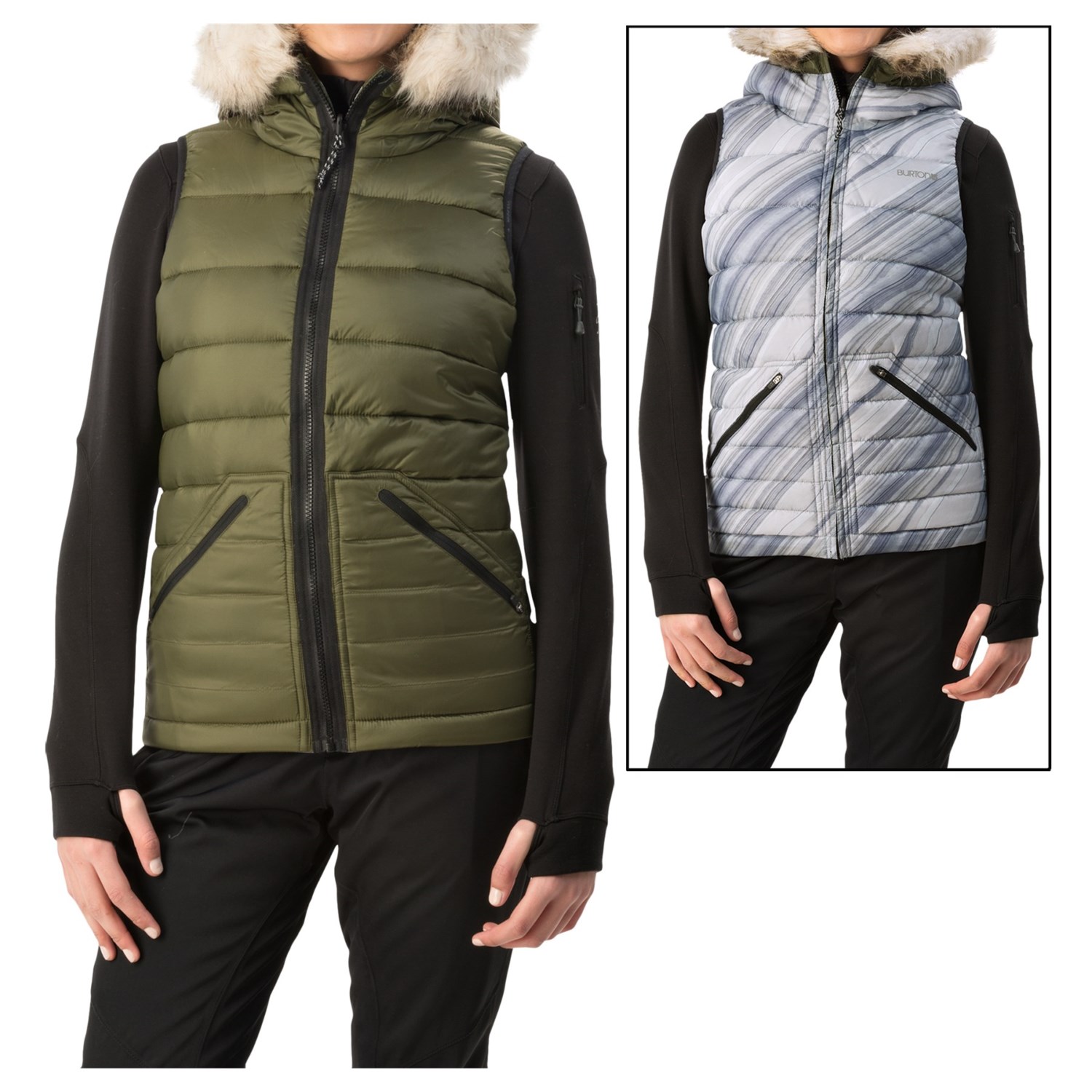 Burton Vesta Snowboard Vest - Insulated, Reversible (For Women)