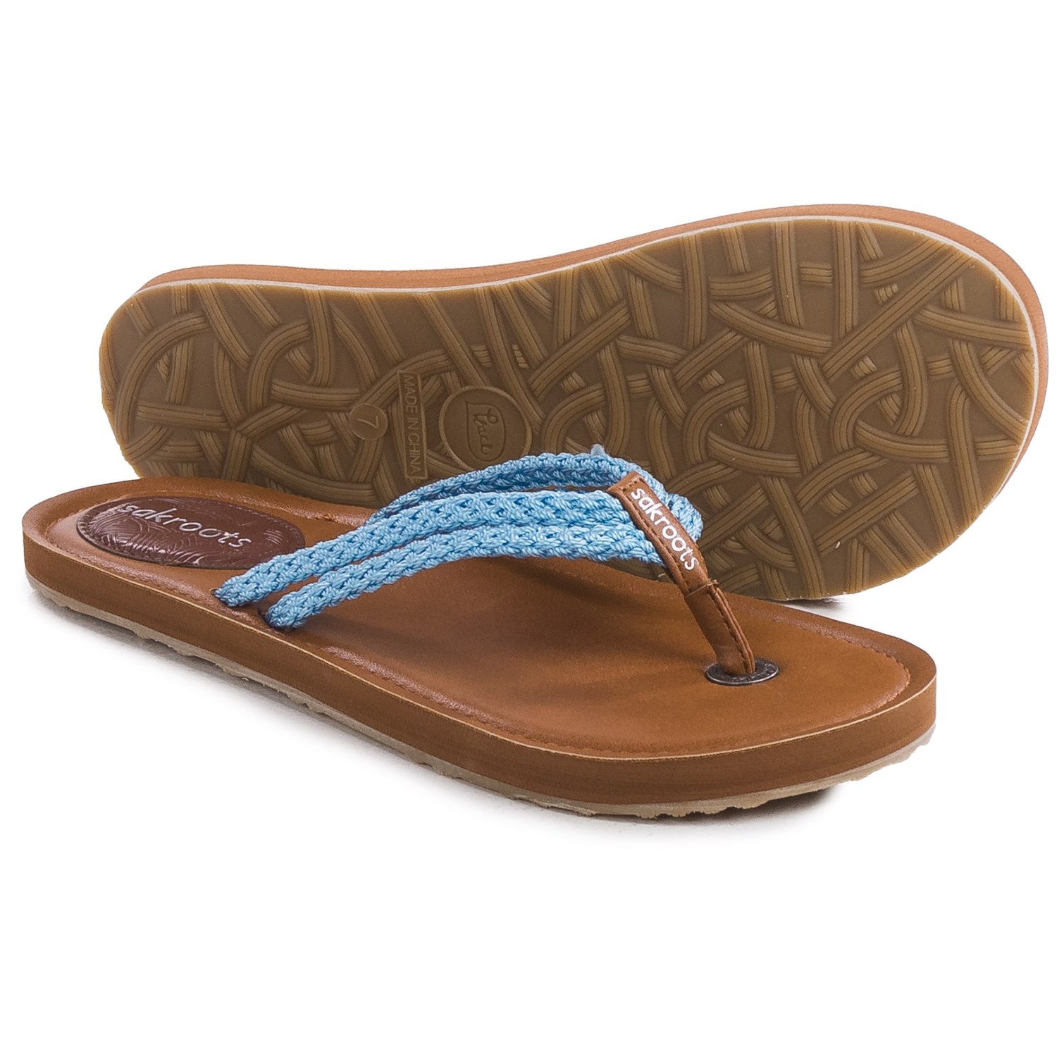 Sakroots Bethanny Flip-Flops (For Women)