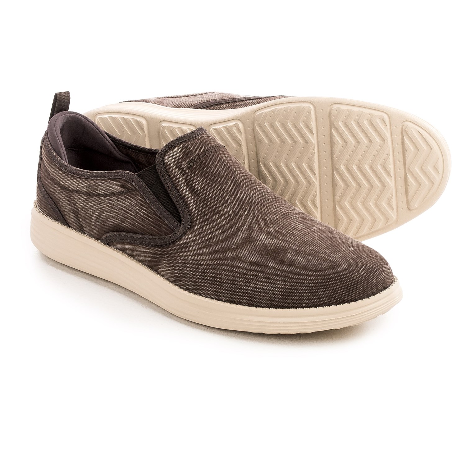 Skechers Relaxed Fit Status Gelding Shoes - Slip-Ons (For Men)