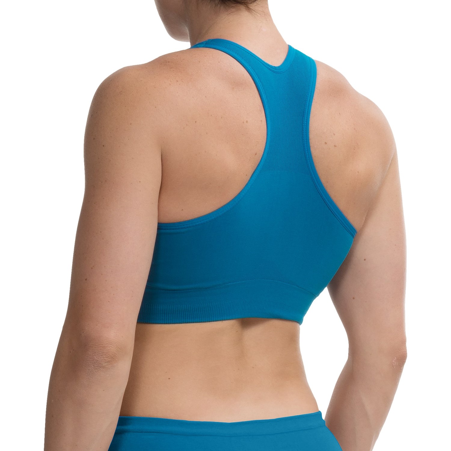 Seamless High-Performance Sports Bra - Medium Impact, Racerback, 2-Pack (For Women)