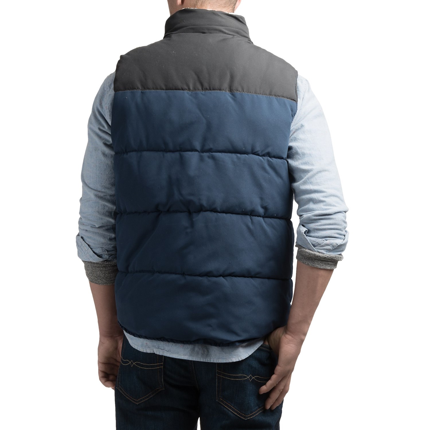 Coleman Quilted Microfiber Color-Block Vest - Insulated (For Men)