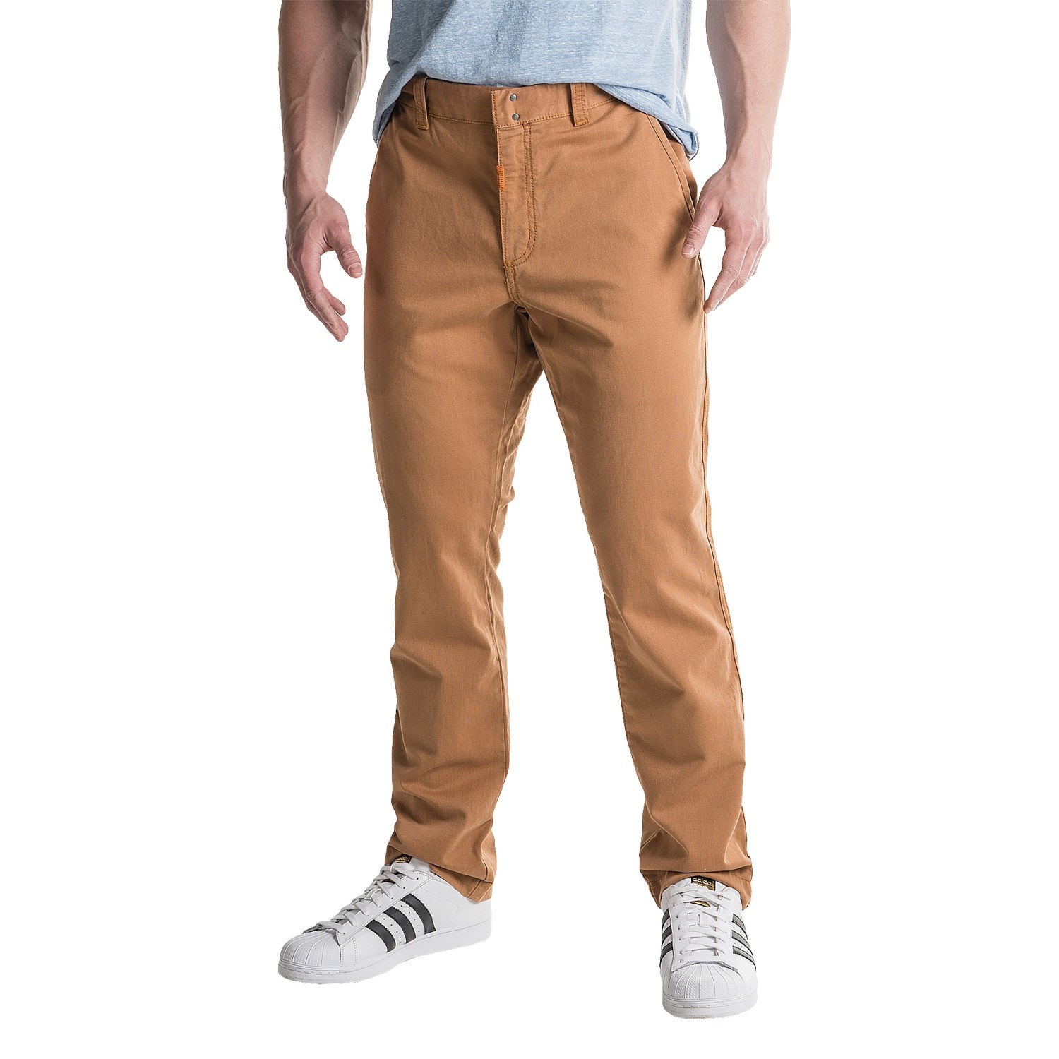 Four-Pocket Woven Pants - Cotton (For Men)