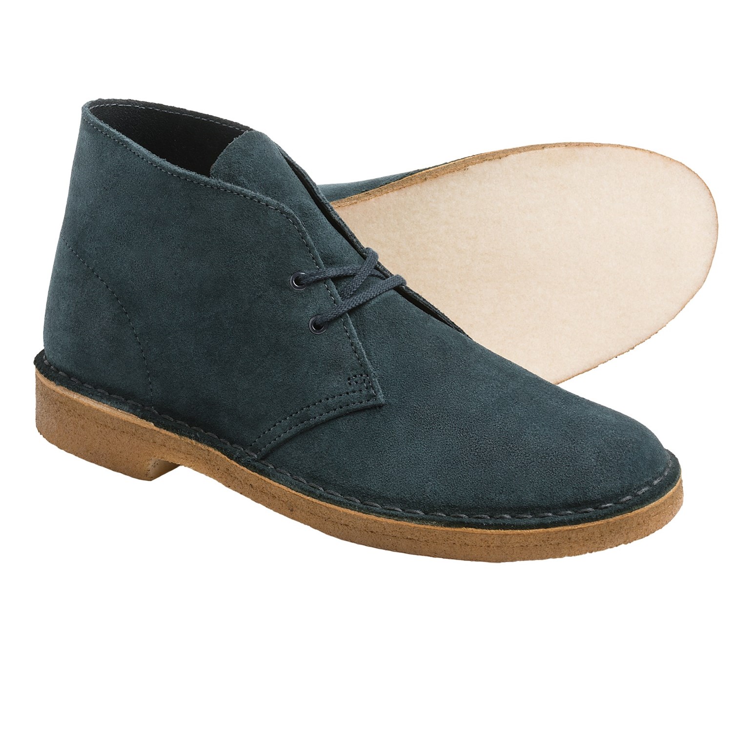 Clarks Desert Boots - Leather (For Men)