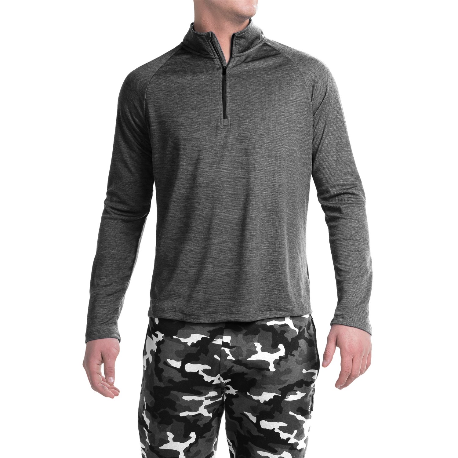 Layer 8 Performance-Layering Shirt - Zip Neck, Long Sleeve (For Men)