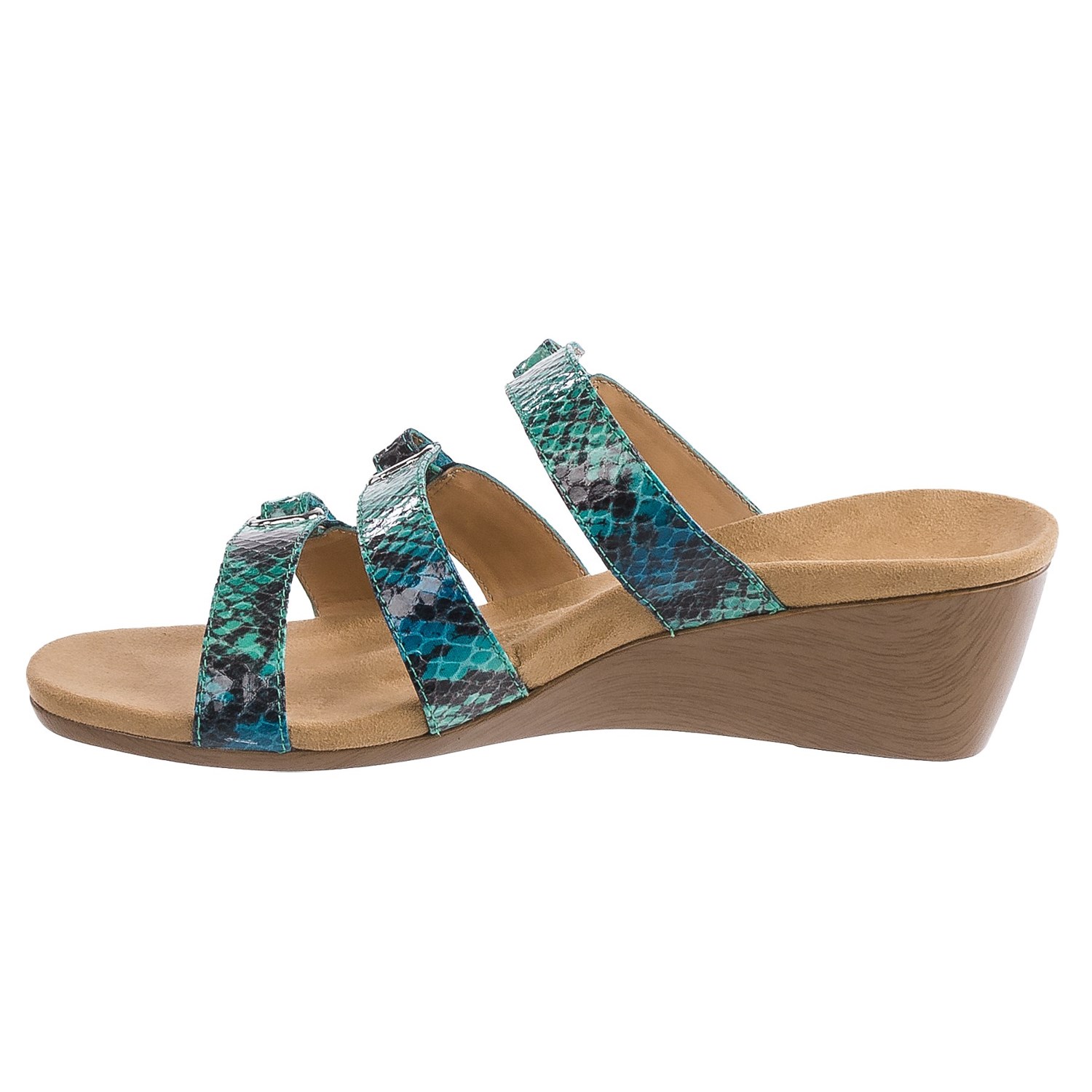 Vionic with Orthaheel Technology Dwyn Sandals - Wedge Heel (For Women)