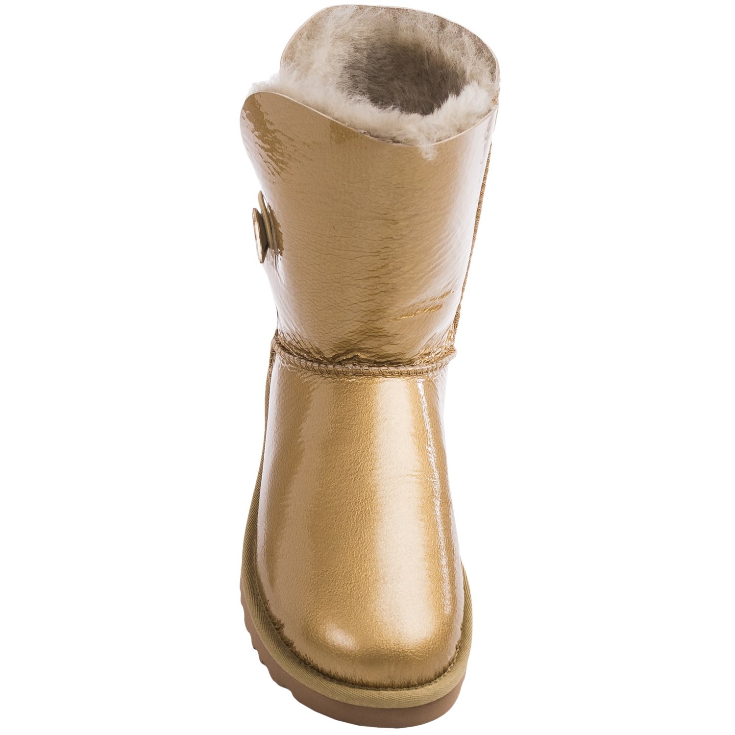 UGG® Australia Bailey Button Mirage Boots - Patent Leather, Sheepskin (For Women)