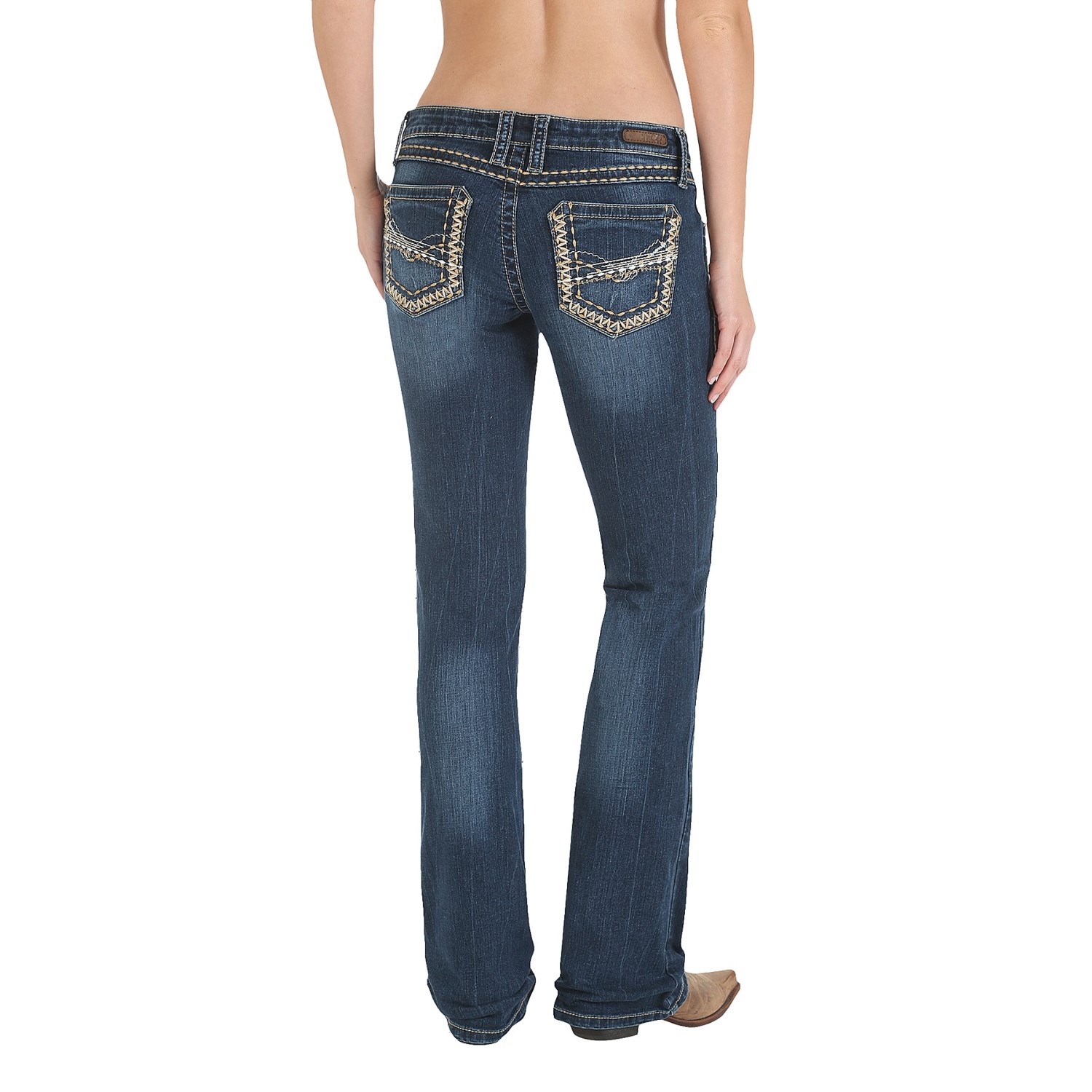 Wrangler Rock 47 Ultra Low Rise Jeans (For Women)