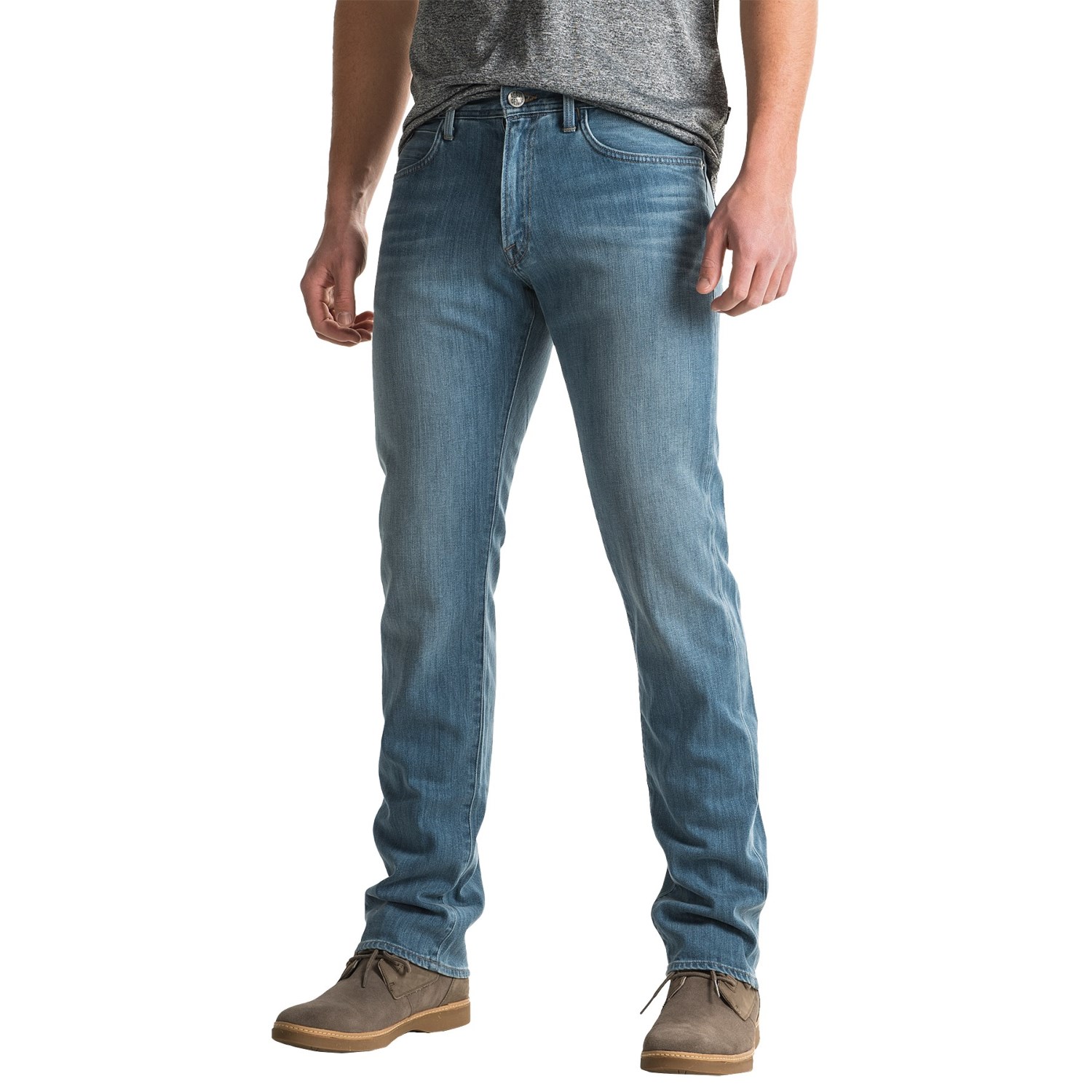 Agave Pragmatist Jeans - Mid Rise, Straight Leg (For Men)