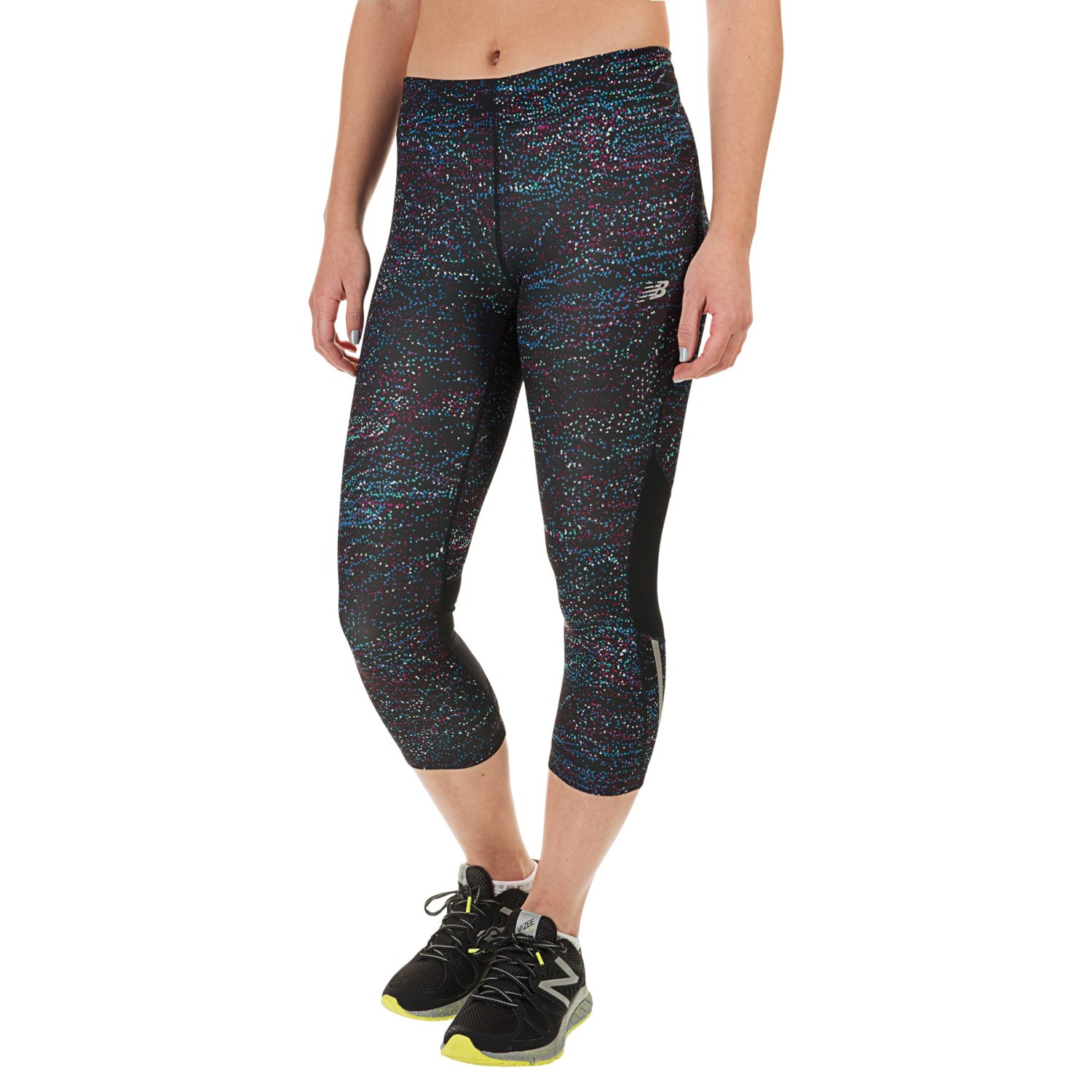 New Balance Impact Printed Capris (For Women)