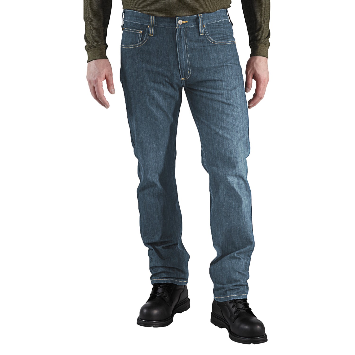 Carhartt Straight-Fit Denim Jeans - Straight Leg, Factory Seconds (For Men)